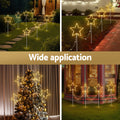 Jingle Jollys 4 PCS Christmas Lights Path Ground Light Garden Decorations 144 LED - SuperSaverAU - view 5