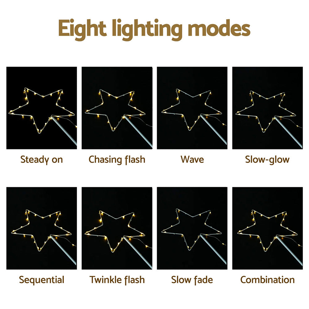 Jingle Jollys 4 PCS Christmas Lights Path Ground Light Garden Decorations 144 LED - SuperSaverAU - view 6