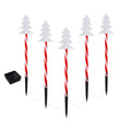 25 LED 5 PCS Christmas Lights Path Ground Light Garden Decorations Jingle Jollys - SuperSaverAU - view 2