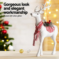Jingle Jollys Christmas Reindeer 45cm Glitter Deer Ornaments Party Decorations - SuperSaverAU - view 5