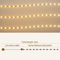 20M Christmas Lights String Rope Light Decorations 600 LED Warm Jingle Jollys - SuperSaverAU - view 1