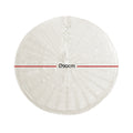 Jingle Jollys Christmas Tree Skirt 90cm Knitted Fabric Xmas Ornament Decor Beige - SuperSaverAU - view 2