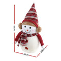 Jingle Jollys Christmas Snowman Handicraft Ornaments Party Decorations 45cm - SuperSaverAU - view 2