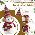Jingle Jollys Christmas Snowman Handicraft Ornaments Party Decorations 35cm - SuperSaverAU - view 4