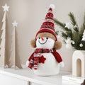 Jingle Jollys Christmas Snowman Handicraft Ornaments Party Decorations 35cm - SuperSaverAU - view 5