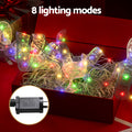 20M Christmas Lights Ribbon Fairy Light 200 LED Colored Jingle Jollys - SuperSaverAU - view 4