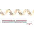 20M Christmas Lights Ribbon Fairy Light 200 LED Warm Jingle Jollys - SuperSaverAU - view 1