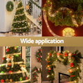 20M Christmas Lights Ribbon Fairy Light 200 LED Warm Jingle Jollys - SuperSaverAU - view 3