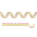 Jingle Jollys 20M Christmas Lights Fairy Ribbon Light 200 LED Xmas Decor Golden - SuperSaverAU - view 1