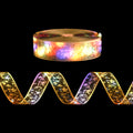 Jingle Jollys 20M Christmas Lights Fairy Ribbon Light 200 LED Xmas Decor Golden - SuperSaverAU - view 2