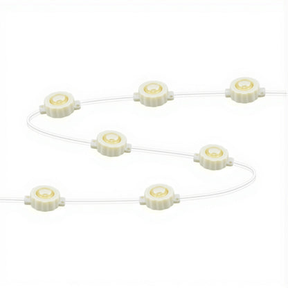 Jingle Jollys 15M Christmas Lights Permanent String Eaves Light 36 LED Decoration