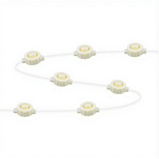 Jingle Jollys 15M Christmas Lights Permanent String Eaves Light 36 LED Decoration