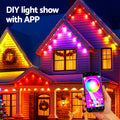 Jingle Jollys 15M Christmas Lights Permanent String Eaves Light 36 LED Decoration - SuperSaverAU - view 5