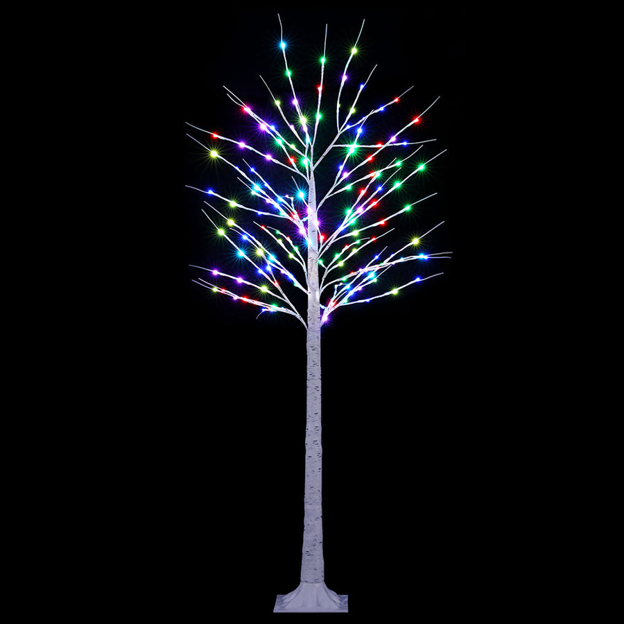 1.7M Christmas Tree 120 RGB LED Lights Jingle Jollys - SuperSaverAU - view 1