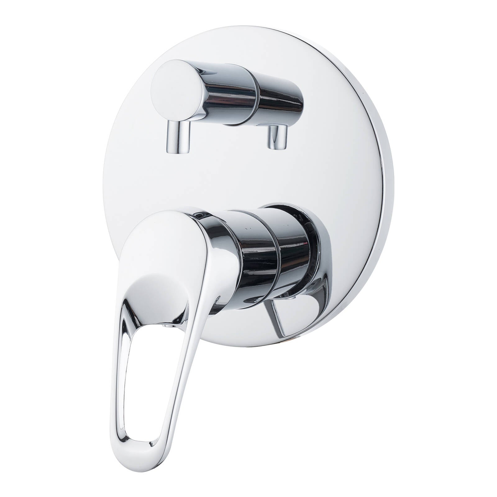 Estilo 35mm Chrome Diverter Shower Mixer, Brass