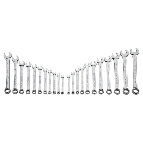 Stanley 22 Piece Spanner Set - Full Polish Chrome - Metric AF - Durable - SuperSaverAU - view 1