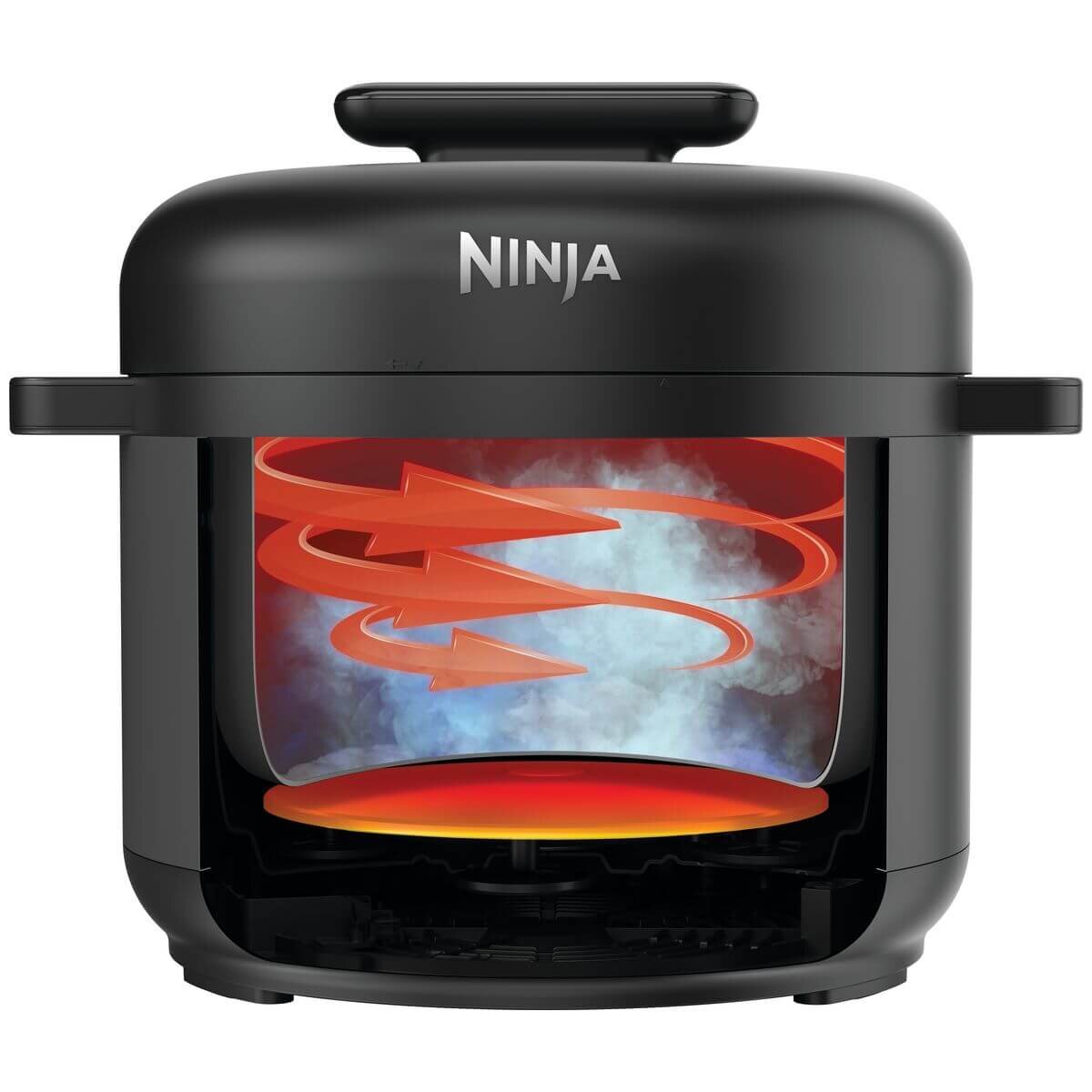 Ninja HyperHeat 9-in-1 Multicooker 6L - Dark Grey, 1200W, Pressure Cook, Slow Cook, Sous Vide - PC201ANZ
