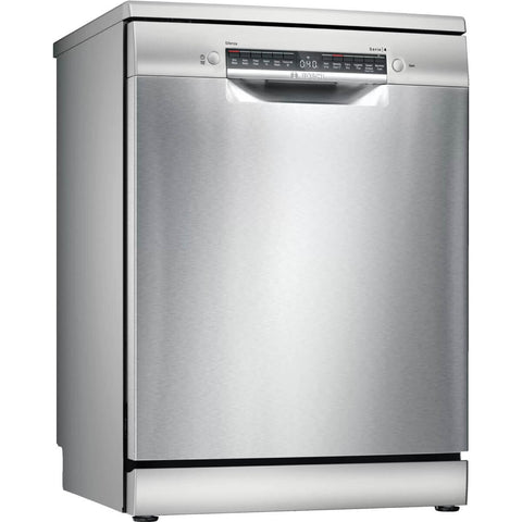 Bosch Series 4 60cm Freestanding Dishwasher - 14 Place Settings, Stainless Steel, VarioDrawer - SMS4HVI01A