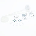 Windoware Roller Blind Hardware Kit - 28mm - Satin - Complete Set - SuperSaverAU - view 1