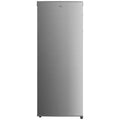 Mykin 230L Upright Fridge - Stainless Steel, Adjustable Glass Shelves, Crisper Drawer - MUL237S