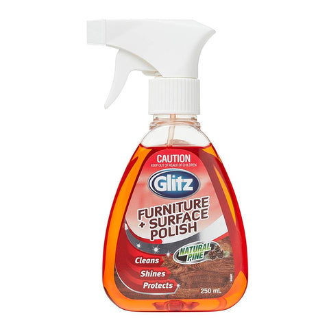 Glitz Furniture Polish - 250ml - PET Bottle - Nourishes and Protects - SuperSaverAU - view 1