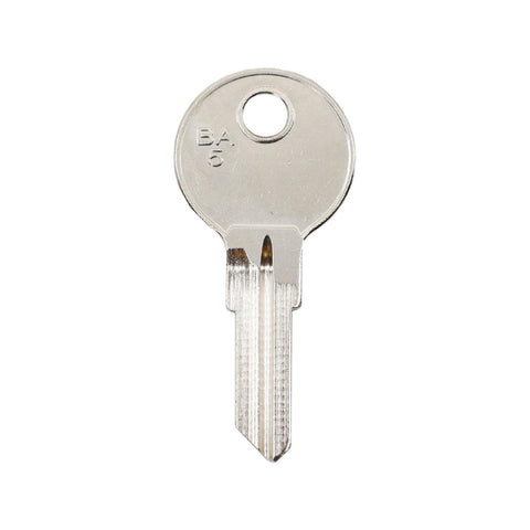 Ehi ba5 Silver Blank Key - Nickel Plated Brass - Key Duplication Service - SuperSaverAU - view 1