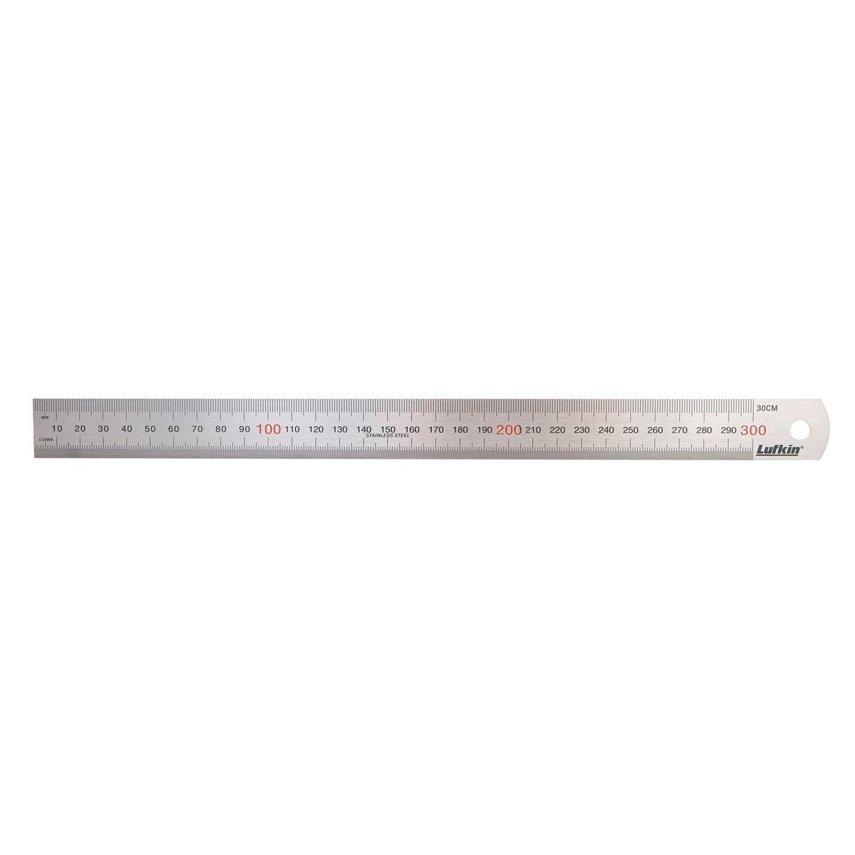 Crescent Lufkin 300mm Stainless Steel Rule - Accurate Marking - Durable - SuperSaverAU - view 1