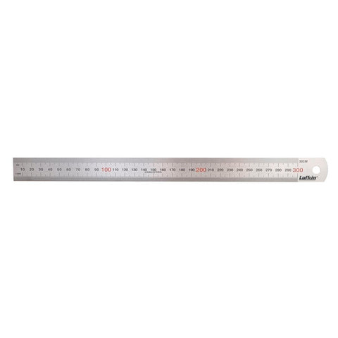 Crescent Lufkin 300mm Stainless Steel Rule - Accurate Marking - Durable - SuperSaverAU - view 1