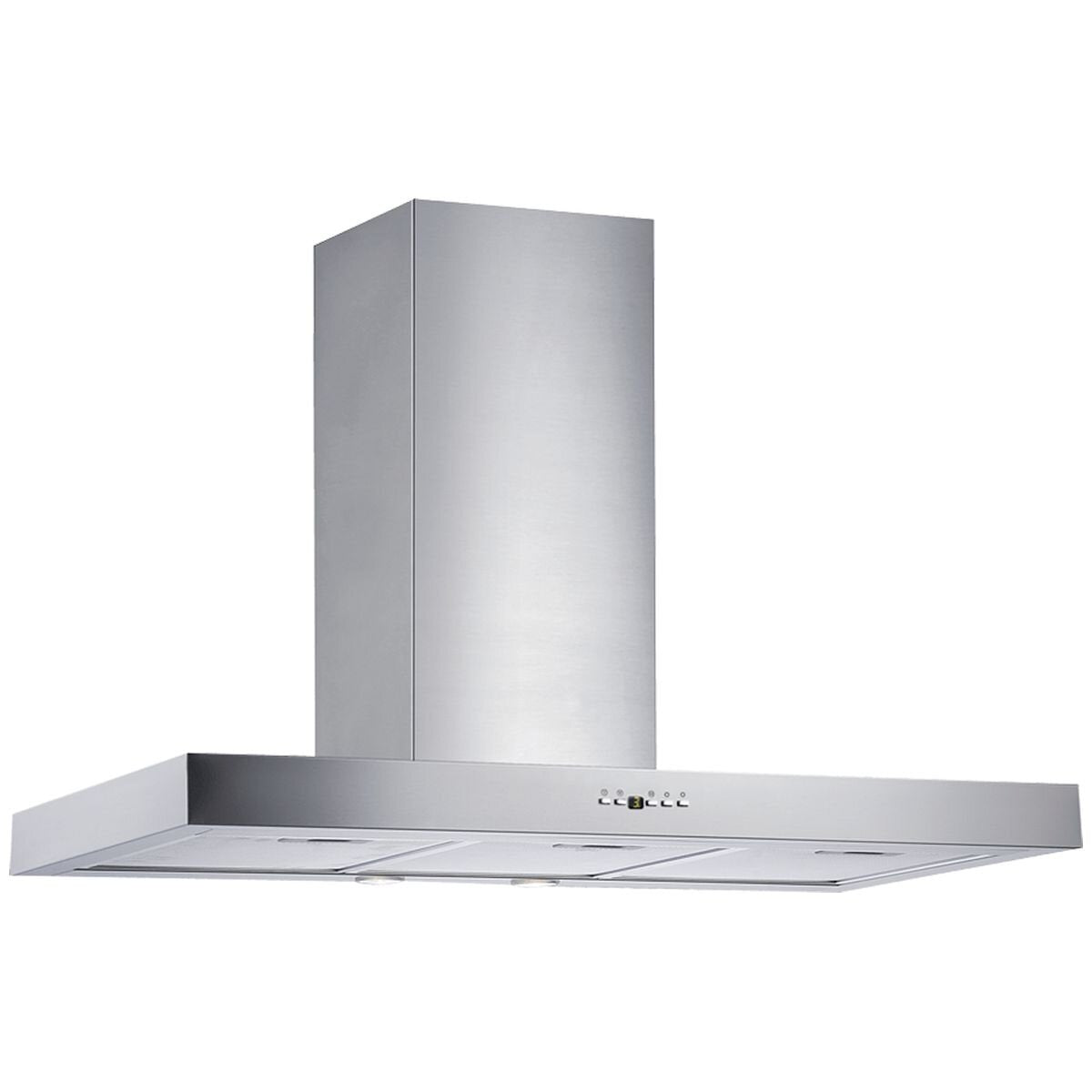 Schweigen 90cm Silent Canopy Rangehood - Stainless Steel - 1600m³/h Isodrive Motor - 155W - DS3170SPPAK