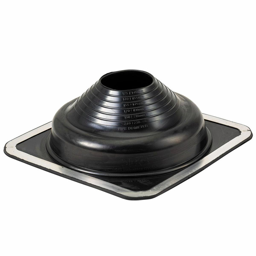DEKS Dektite Premium Roof Flashing 125-230mm EPDM Black Weather Resistant - SuperSaverAU - view 1
