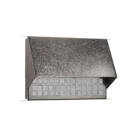Builders Edge Subfloor Vent - 230 x 165 x 75mm - Galvanized Steel - Hooded - SuperSaverAU - view 1