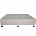 Sealy Long Single Endurance Base - Fossil Fabric, DuraFlex Modules, Made in Australia - 735947