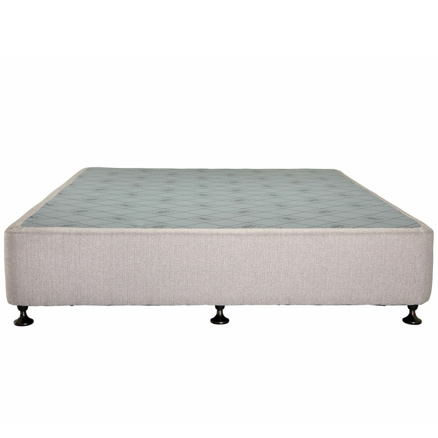 Sealy Long Single Endurance Base - Fossil Fabric, DuraFlex Modules, Made in Australia - 735947