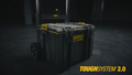 Dewalt Toughsystem 2.0 Shallow Tool Box - 554mm x 165mm x 371mm - Black - SuperSaverAU - view 5