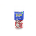 Narva Red Flared Vinyl Insulated Ring Terminal 2.5-3mm / 5mm (3/16") - 25 Pack