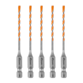 Kango 3 x 90mm Masonry Drill Bit 5 Pack - Carbide Tip for Concrete & Brick