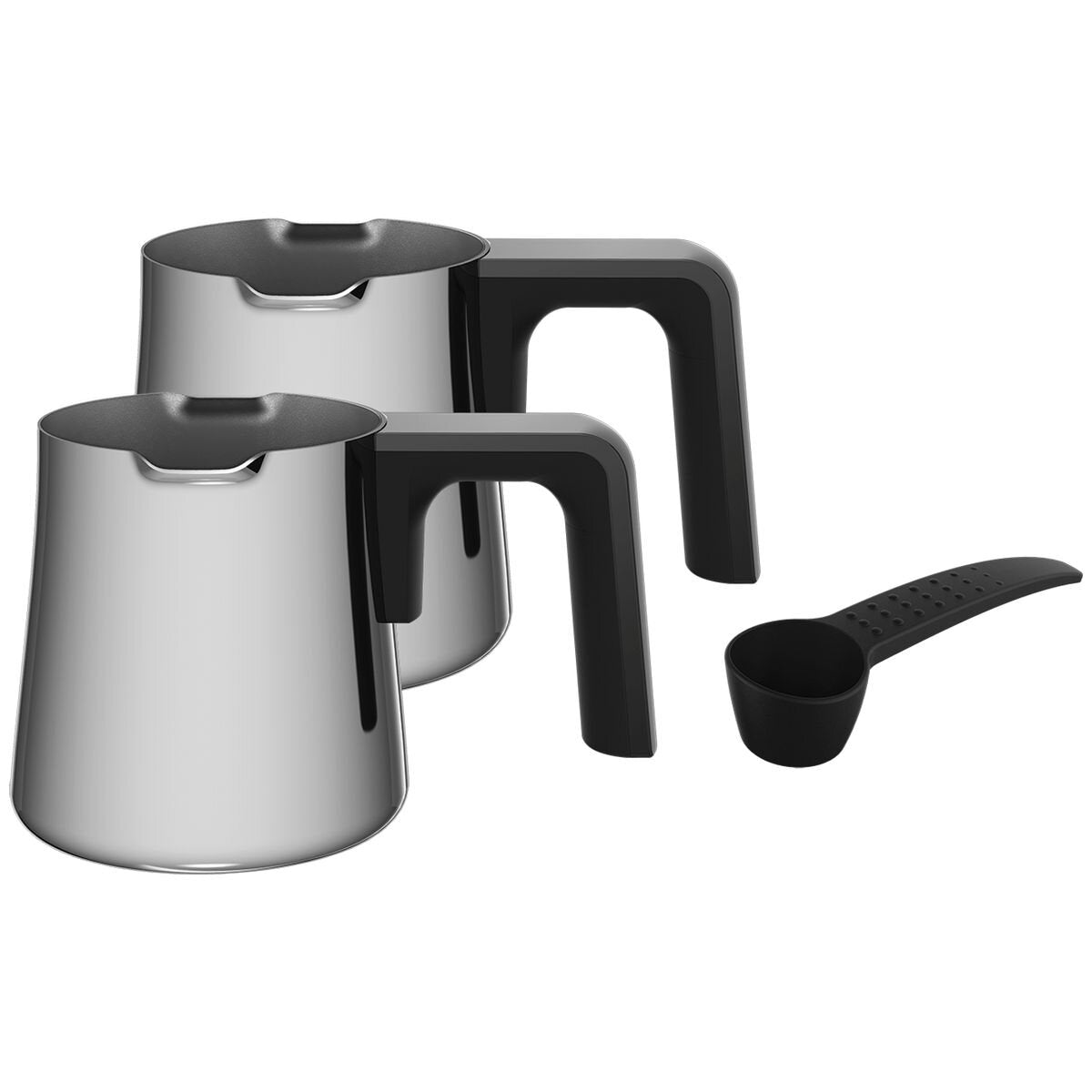 Beko Double Turkish Coffee Machine - Up to Six Cups, 1.5L Water Tank, Induction Heating - TKM8961A