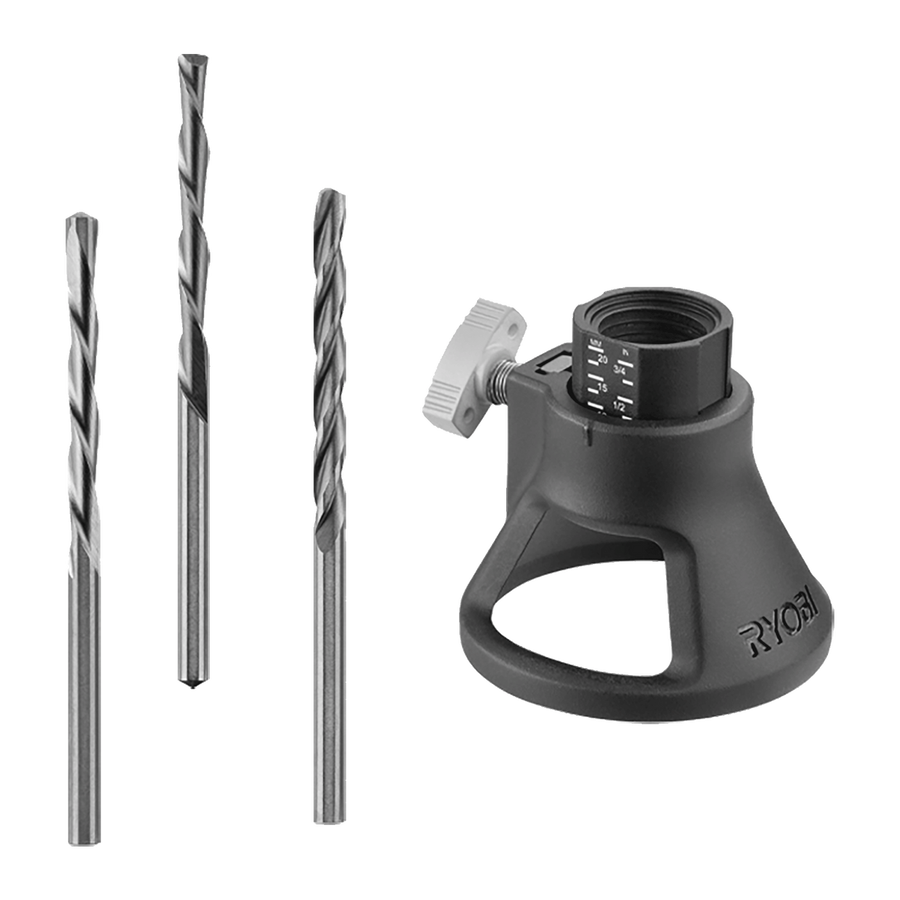 Ryobi Rotary Multi Material Cutting Set - 4 Pieces - 3.2mm Bits - Adjustable Depth - SuperSaverAU - view 1