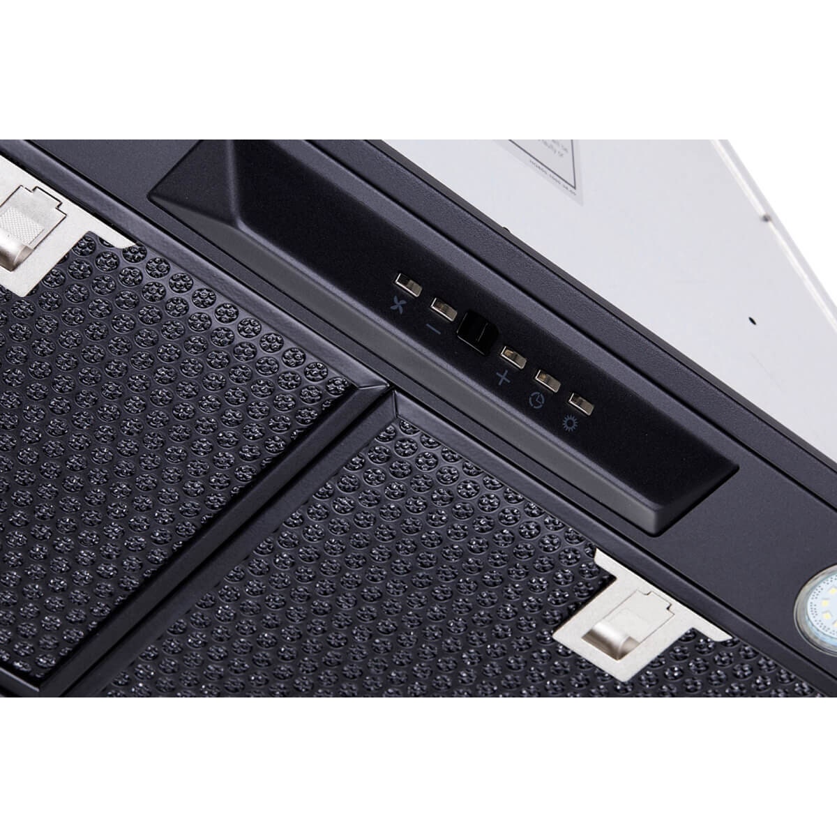 Schweigen 90cm Undermount Rangehood - Matte Black, 3200m³/h Isodrive SE Motor, Soft-Touch - UM1170-9SBSEPAK