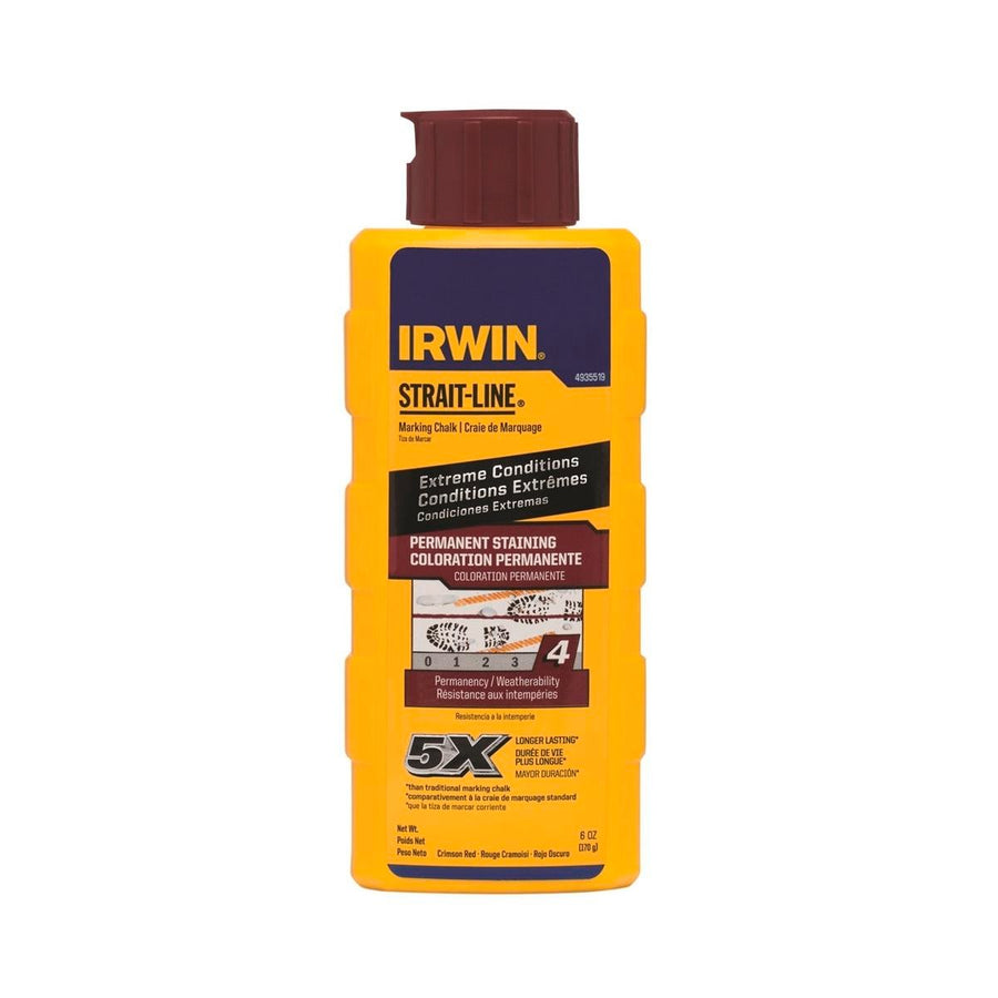 Irwin Strait Line - 6oz - Permanent Red Staining Chalk - Long Lasting - SuperSaverAU - view 1