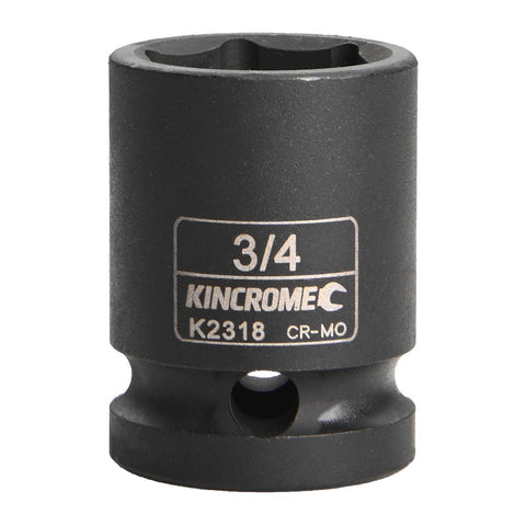 Kincrome 3/4 Inch Impact Socket Cr-Mo Steel Rust Resistant 1 Piece - SuperSaverAU - view 1