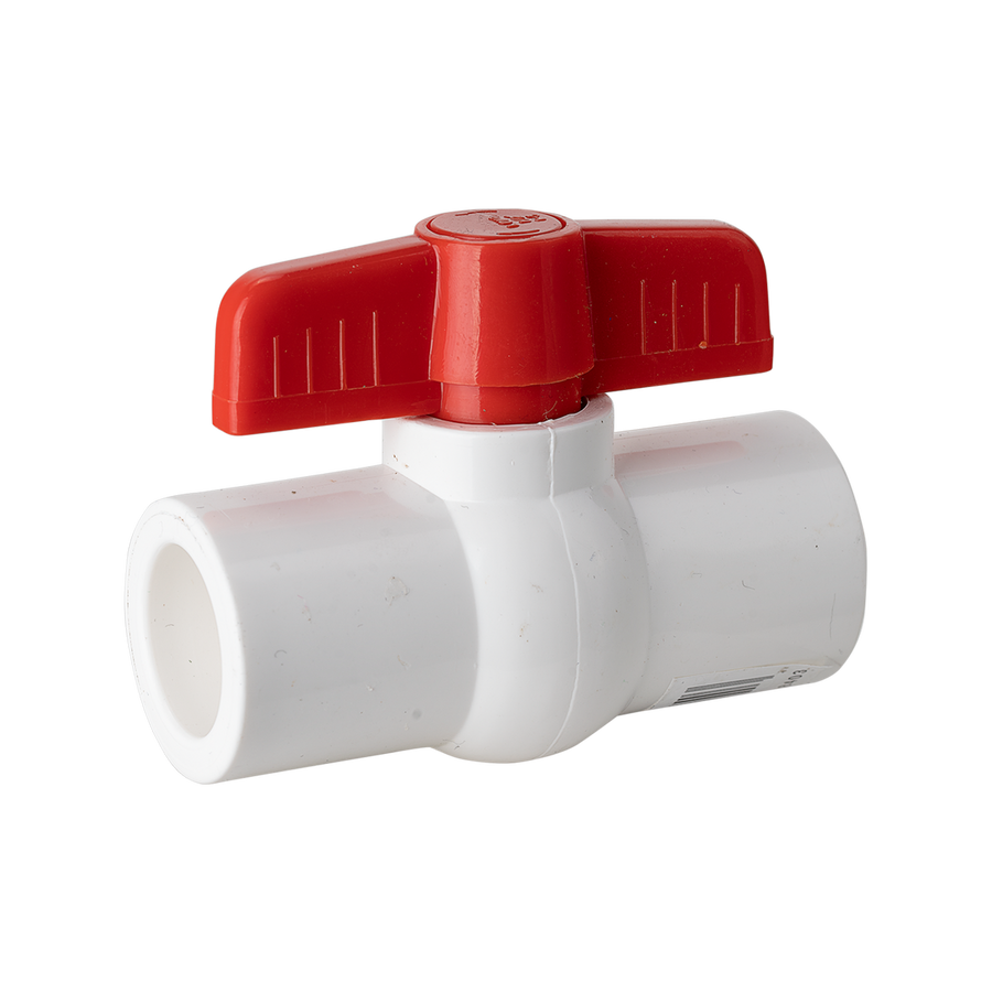 Holman PVC Ball Valve - 15mm - ABS Plastic - Solvent Weld - SuperSaverAU - view 1