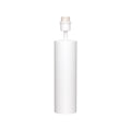 Verve Design Sierra 42cm Matte White Metal Lamp Base E27 40W AM24