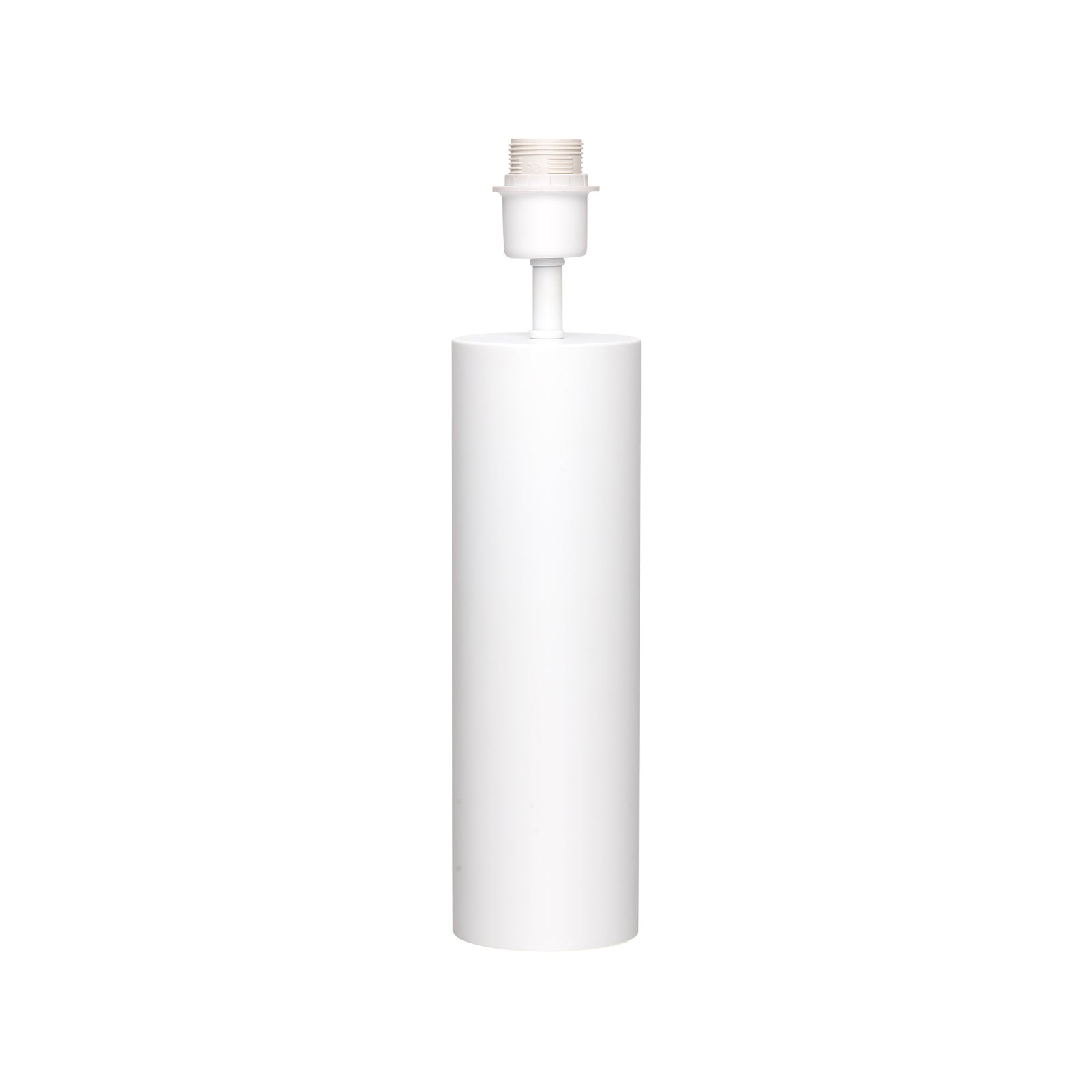 Verve Design Sierra 42cm Matte White Metal Lamp Base E27 40W AM24