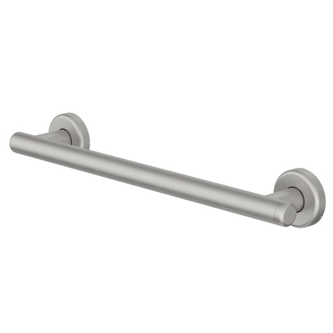 HomeCare by Caroma 450mm Brushed Nickel Stainless Steel Straight Grab Rail, 110kg AS1428.1