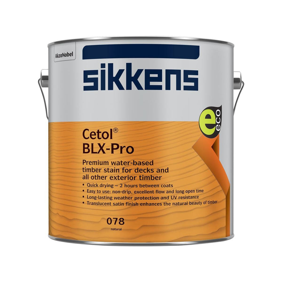 Sikkens 4L Natural Cetol Blx Pro Timber Finish - 4kg - Low Satin - UV Protection - SuperSaverAU - view 1