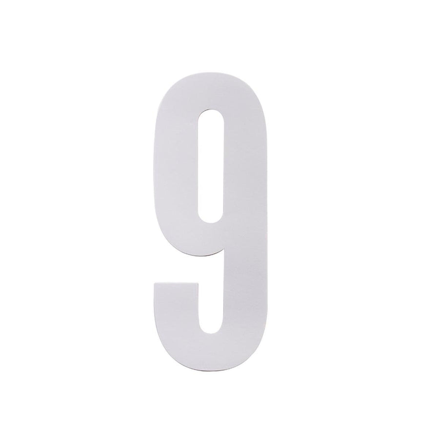 Sandleford Wheelie Bin Number 9 - Self Adhesive - 175mm - White - Pack of 2 - SuperSaverAU - view 1