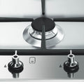 Smeg 30cm 2 Burner Gas Cooktop - Stainless Steel - Ultra Low Profile - Flame Failure System - PGA32G