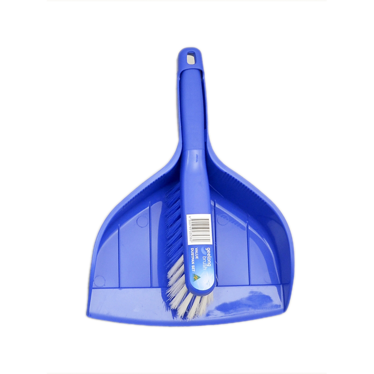 Geelong Brush Dustpan and Brush Set - 20cm PVC - Durable - Easy Storage - SuperSaverAU - view 1