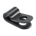 Narva Nylon Cable Clamps 4.3mm Black UV Weather Resistant P Clips 5 Pack - SuperSaverAU - view 2